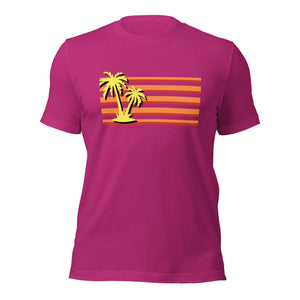 berry t-shirt Tropical print 2
