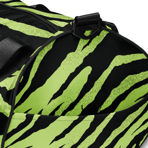 All over print gym bag Tiger pink green 5