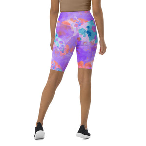 Biker Shorts Purple Pastel | peace-lover