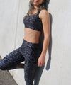 Crossover leggings with side pockets - select from our most popular patterns | peace-lover