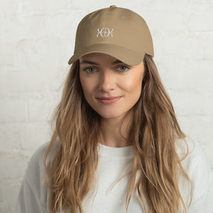 womens dad cap sand khaki - 6