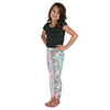 Girls Leggings Pink Marble, matching sports bra available | peace-lover