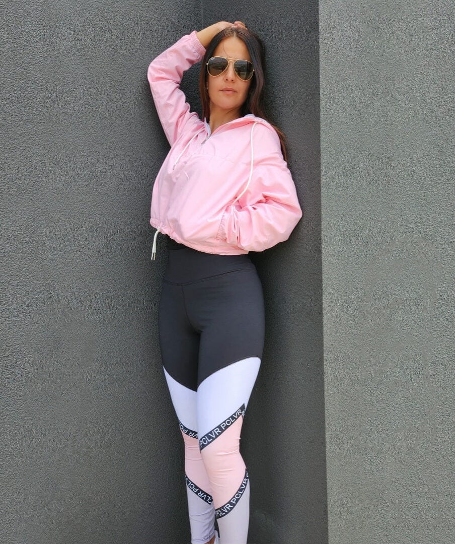 Super sexy Candy Pink Hand Knit Mohair Pants Fuzzy Leggings