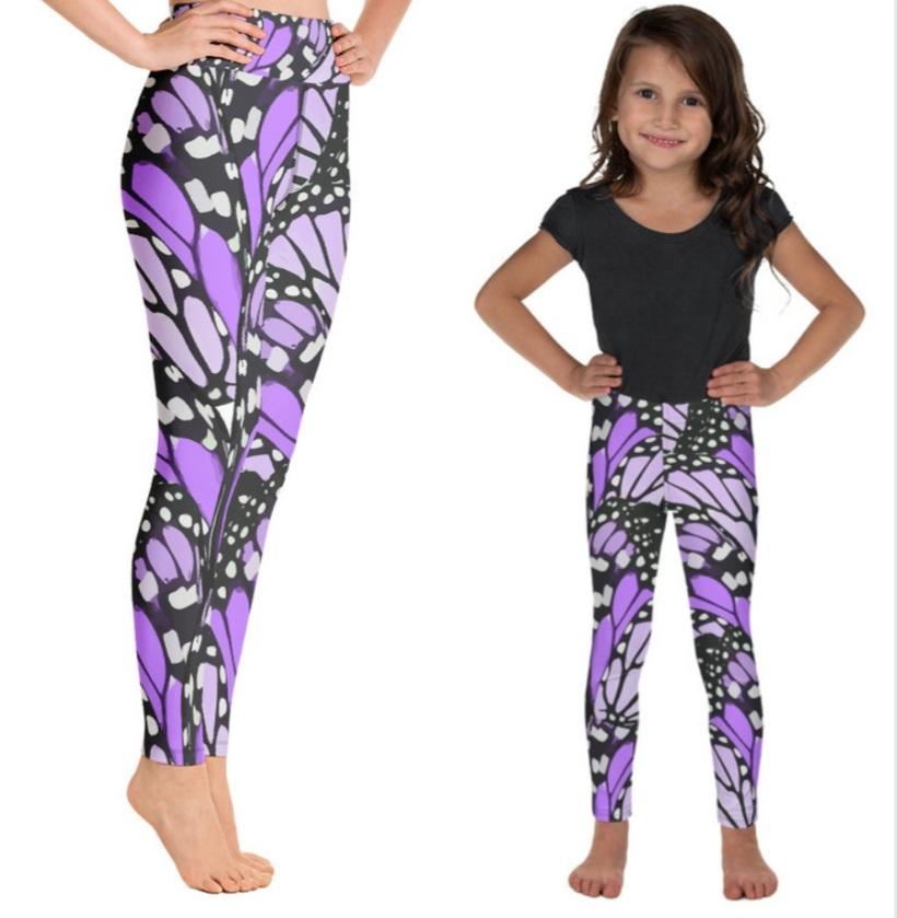 Mommy and me leggings - Matching mom daughter leggings – peace-lover