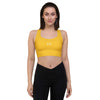 Sports bra Golden Yellow | peace-lover